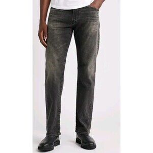 Adriano Goldschmied AG Jeans Mens 33x34 Faded Black The Protege Straight Leg
